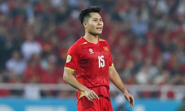 Hậu vệ Trương Tiến Anh. (Ảnh: NBFC)