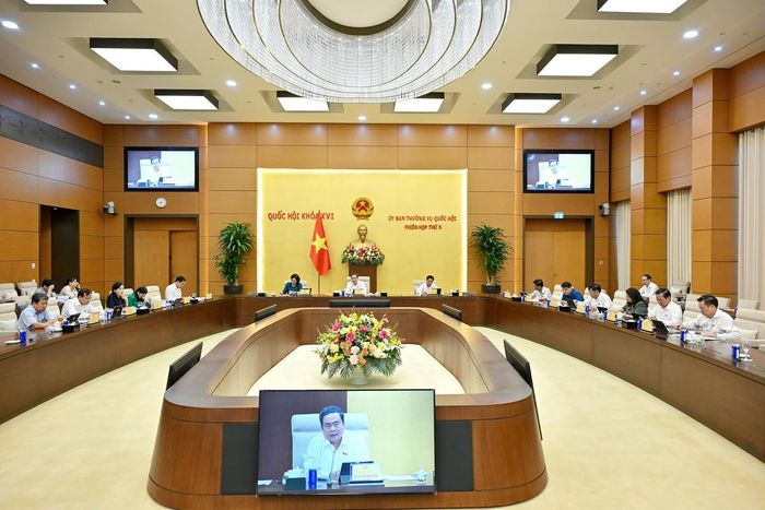 Toàn cảnh phiên họp (Ảnh: Quang Vinh)