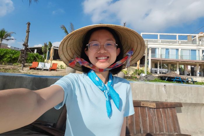Duyên về nhà sau quãng thời gian sinh sống, làm việc ở miền Bắc.