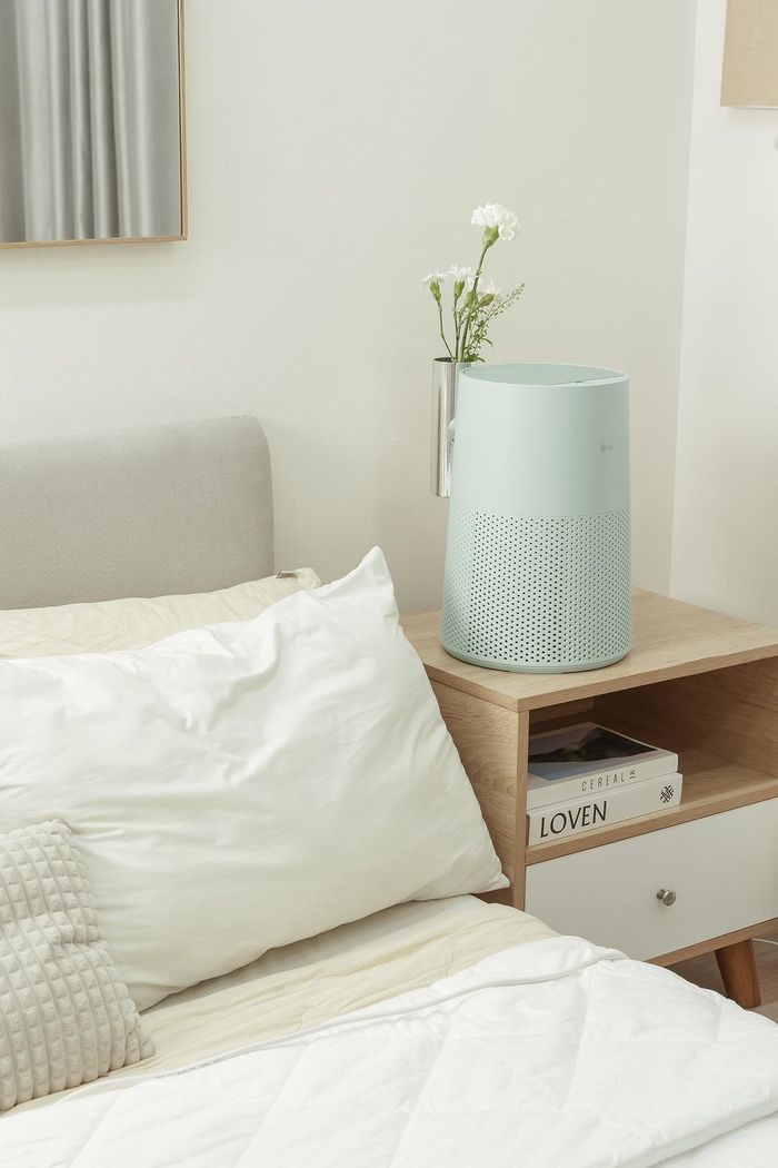 LG PuriCare AeroMini phù hợp chăm sóc không khí trong những không gian không quá rộng.
