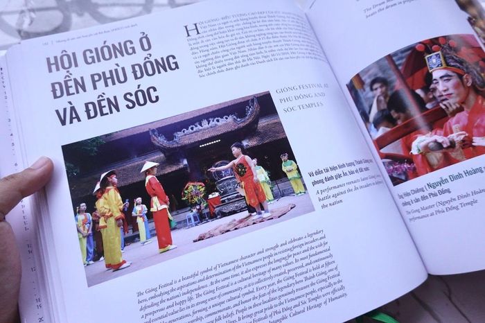  Cuốn sách "Những di sản văn hóa phi vật thể được UNESCO vinh danh". Ảnh: Phan Chi.