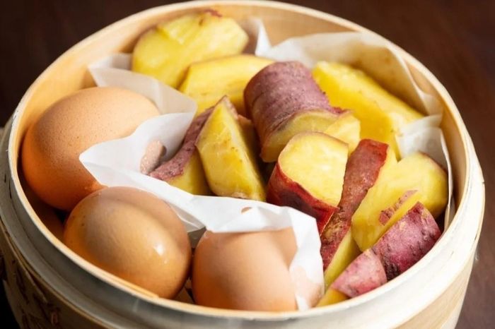 Khoai lang là một trong những thực phẩm giúp giảm táo bón hiệu quả khi mang thai. Ảnh: Shutterstock.