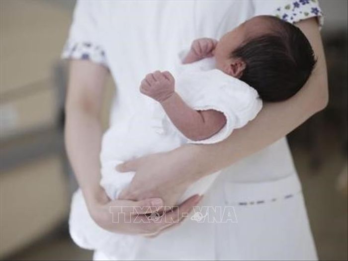 Số ca sinh tại Nhật Bản tăng lần đầu tiên sau hơn 11 năm. Ảnh: TTXVN