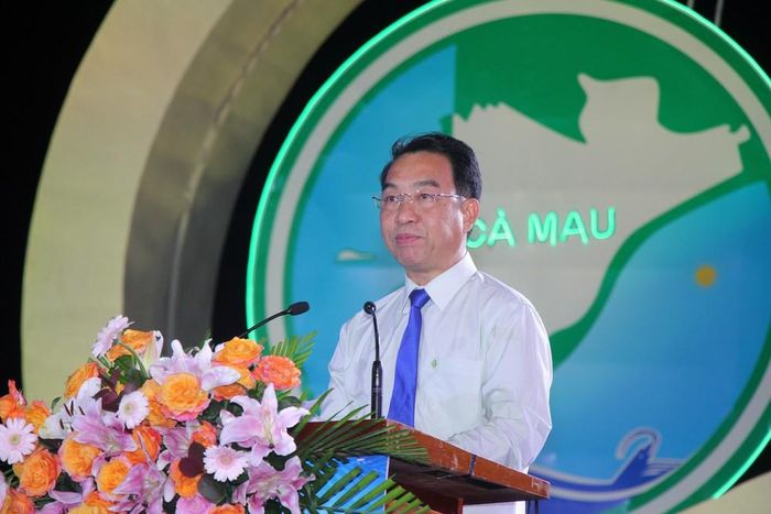 Chủ tịch UBND tỉnh Cà Mau Lữ Quang Ngời phát biểu khai mạc ngày hội