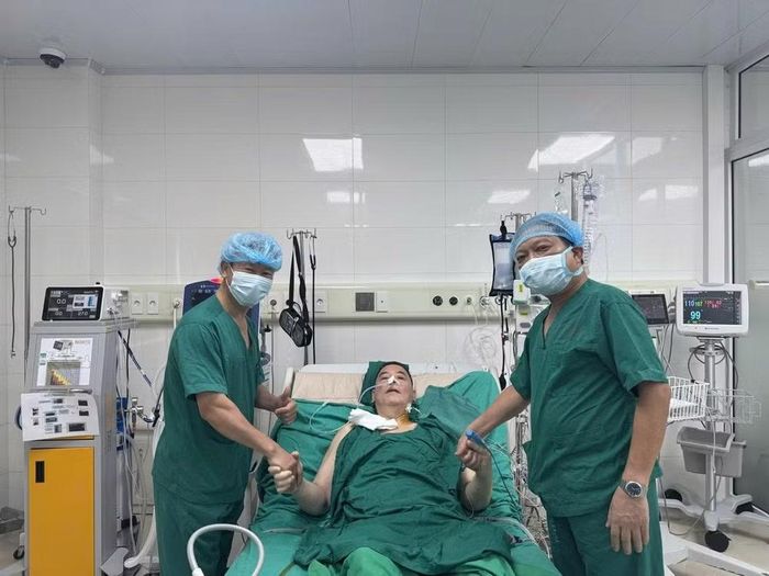 Bệnh nhân nhanh chóng hồi phục sau ca phẫu thuật.