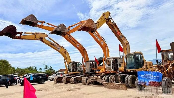 Dự án Khu công nghiệp Tam Anh 1 có diện tích hơn 167ha, tổng vốn đầu tư hơn 1.500 tỷ đồng. (Ảnh: QV)