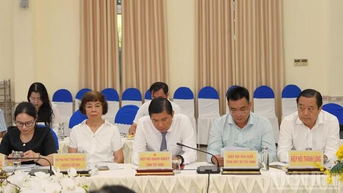 Đại diện các Hiệp hội dự hội thảo.