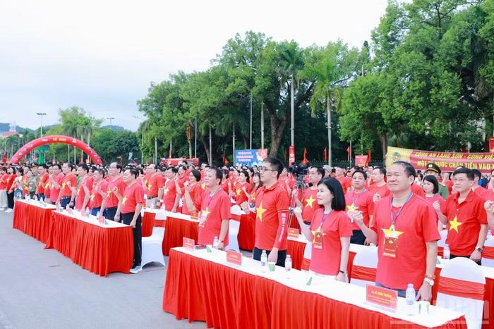 Chương trình "Cùng Việt Nam tiến bước" trên địa bàn tỉnh Lạng Sơn năm 2025. (Ảnh: Hoàng Thơ)