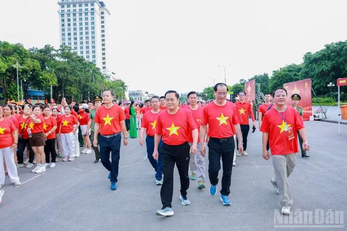 Các đồng chí lãnh đạo tỉnh Lạng Sơn tham gia Chương trình trong năm 2025. (Ảnh: Hoàng Thơ)