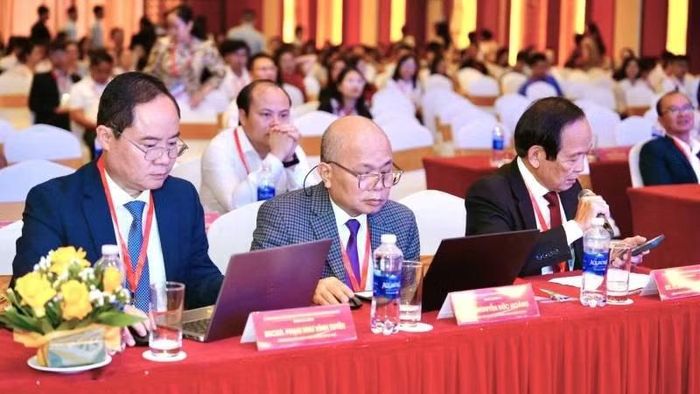 Đại biểu là các chuyên gia y khoa tham dự hội thảo. (Ảnh: HƯƠNG GIANG)