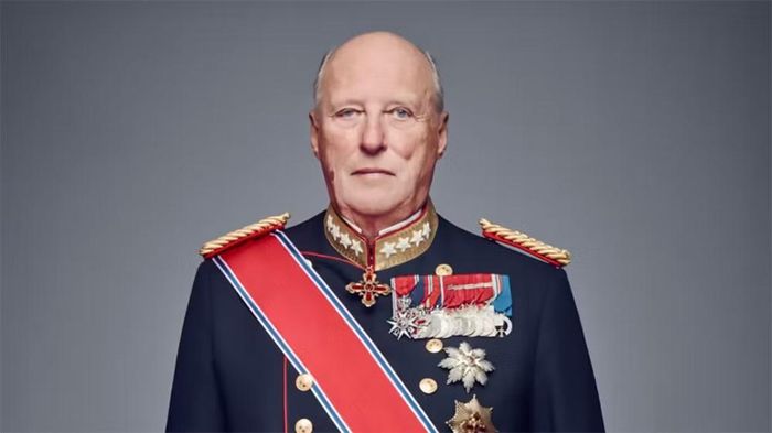 Chân dung Nhà vua Na Uy Harald V. (Ảnh: royalcourt.no)