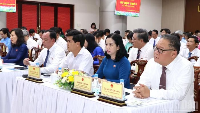 Các đại biểu tham dự kỳ họp.