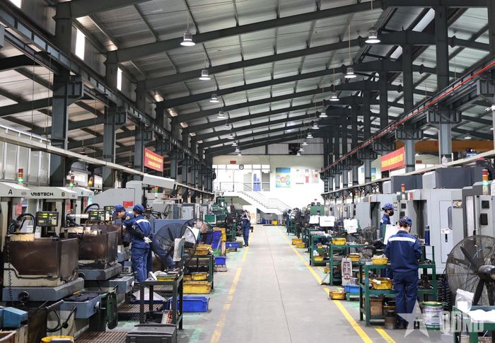 Hoạt động sản xuất tại Nhà máy Z125. Ảnh do đơn vị cung cấp