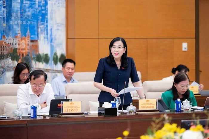  Chủ nhiệm Ủy ban Khoa học, Công nghệ và Môi trường Nguyễn Thanh Hải. Ảnh: Cổng thông tin điện tử Quốc hội 