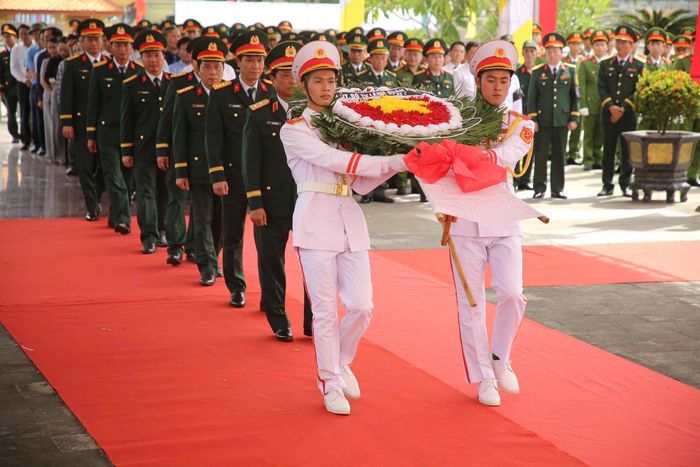  Trang nghiêm lễ truy điệu và an táng 13 liệt sĩ hy sinh tại Câu Nhi 