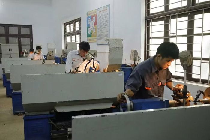 Sinh viên Trường Cao đẳng Kỹ thuật – Công nghệ Vĩnh Phúc sau khi tốt nghiệp đều vững tay nghề.