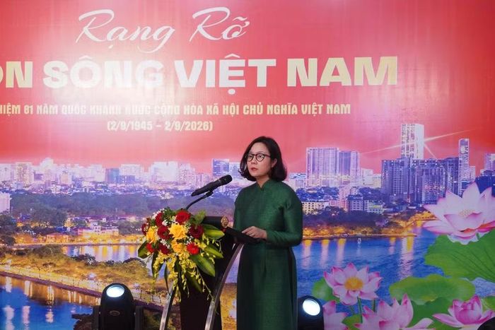 Bà Lê Thị Ánh Mai, Phó Giám đốc Sở Văn hóa, Thể thao và Du lịch Hà Nội.