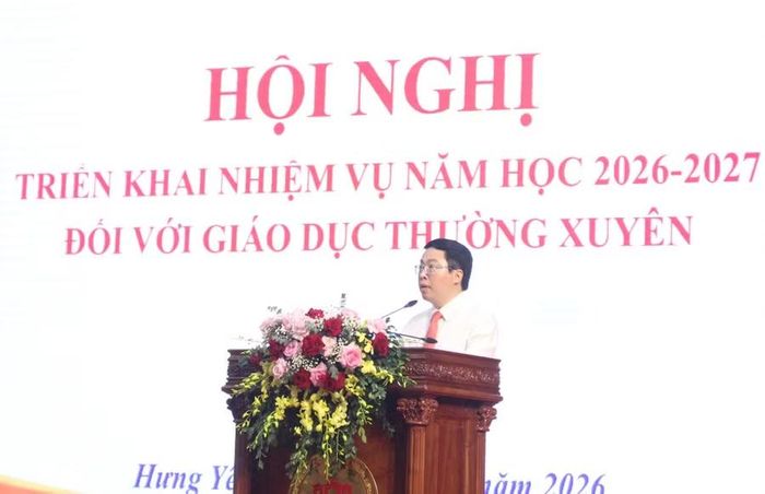 Lãnh đạo Phòng GDNN-GDTX (Sở GD&ĐT tỉnh Hưng Yên) hướng dẫn triển khai nhiệm vụ năm học 2026-2027.