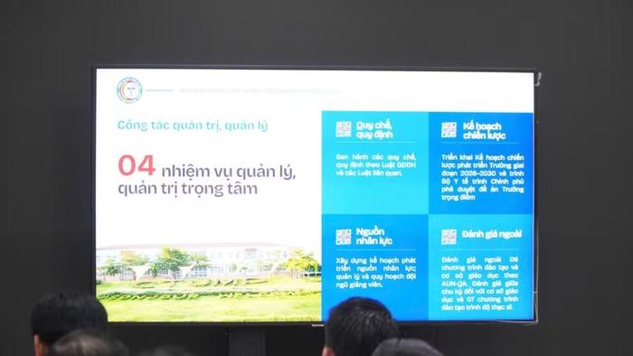 Trường Đại học Y Dược Cần Thơ đề ra 4 nhiệm vụ quản lý, quản trị trọng tâm.