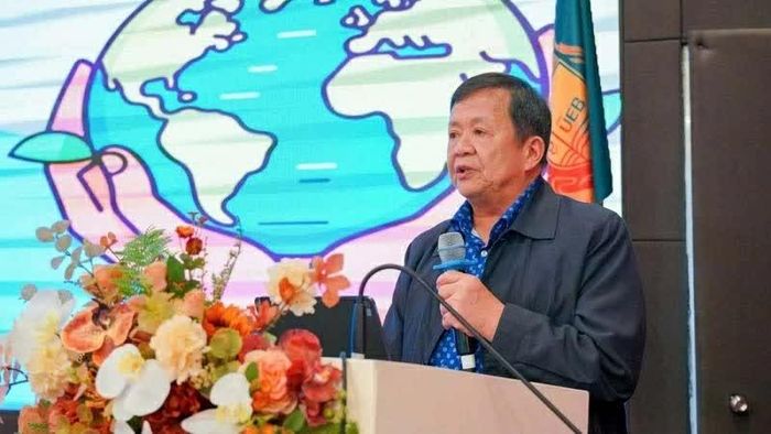 GS.TS. Roberto F. Rañola, Jr., Hiệu trưởng Đại học Cabuyao, Philippines. (Ảnh: Thanh Mai)