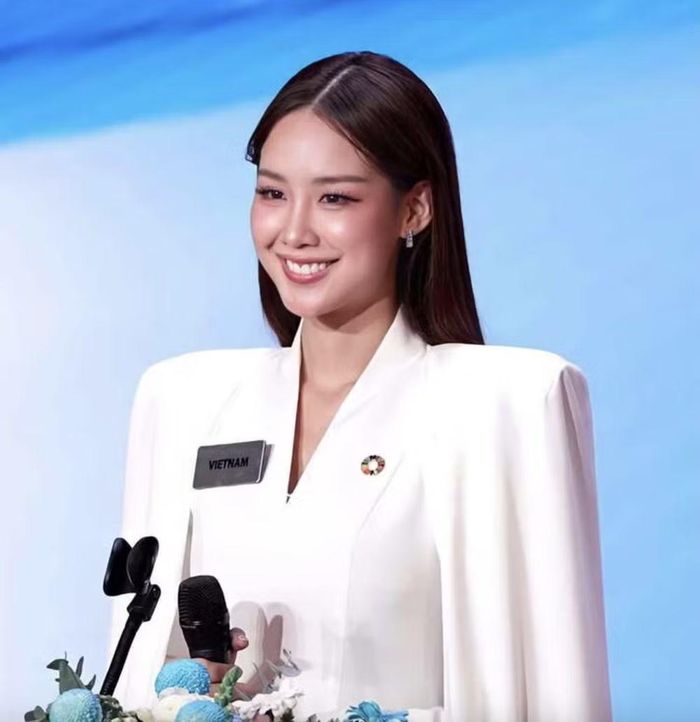 Đại diện Việt Nam nằm trong nhóm thí sinh nổi bật tại Miss World 2026. Ảnh: BTC