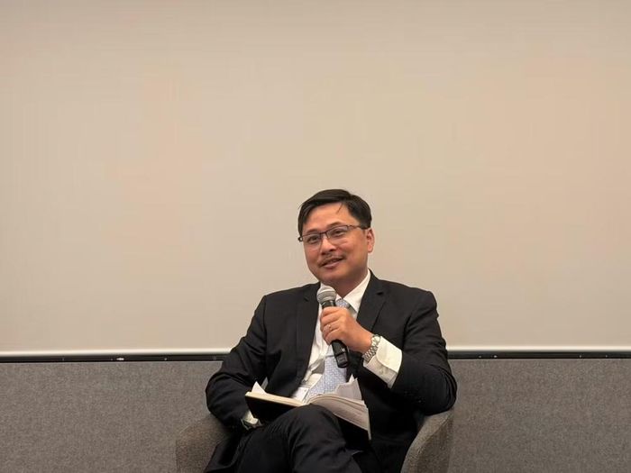  PGS.TS. Trần Việt Dũng, Phó Hiệu trưởng Trường Đại học Luật TP. Hồ Chí Minh, Trọng tài viên VIAC. ﻿(Ảnh: Xuân Ngọc) 