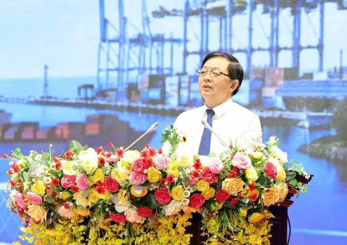 Phó Thủ tướng Hồ Quốc Dũng phát biểu chỉ đạo tại Hội nghị xúc tiến đầu tư tỉnh Cà Mau năm 2026 với chủ đề "Cà Mau - Cực tăng trưởng mới" - Ảnh: VGP
