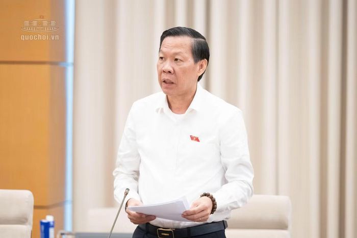  Chủ nhiệm Ủy ban Kinh tế và Tài chính Phan Văn Mãi. (Ảnh: QH) 