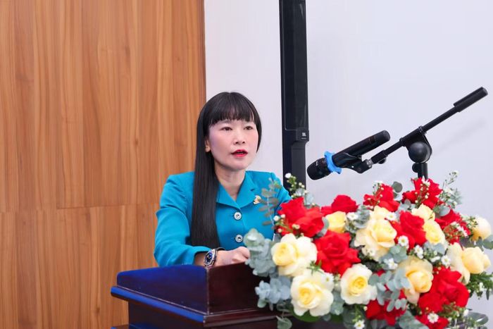 Bà Trịnh Thị Hồng Vân – Chủ tịch HĐTV Công ty Yến sào Khánh Hòa
