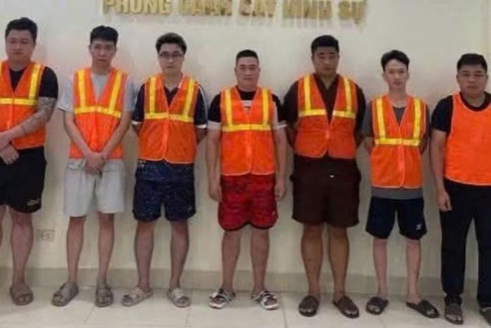 Các đối tượng trong vụ án.