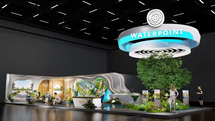 Không gian trải nghiệm dự án Waterpoint tại Nam Long Experience 2026.
