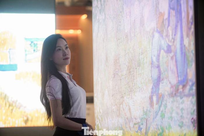 Thí sinh Đinh Diệu Anh muốn một lần có cơ hội hiểu sâu hơn thế giới hội họa của Van Gogh.