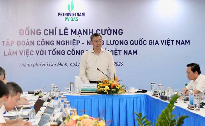 Tổng Giám đốc PETROVIETNAM Lê Mạnh Cường yêu cầu các đơn vị sớm phối hợp, trao đổi xử lý các vướng mắc trên phương án tổng thể, với mục tiêu đem lại lợi ích lớn nhất cho nhà nước, tiêu thụ tối đa khí nội địa và đảm bảo nguồn cung cho sản xuất điện.
