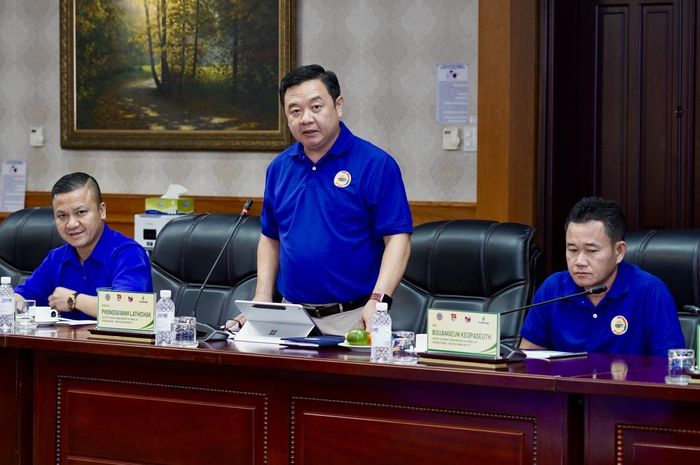 Đồng chí Phongsavanh Lathichak cảm kích sự đón tiếp của PETROVIETNAM và Vietsovpetro