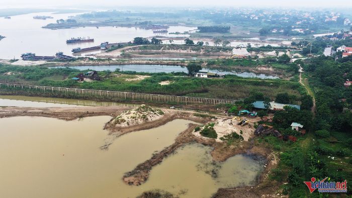 Lãnh đạo xã Nguyệt Đức cho biết khu đất này sẽ được đấu giá để cho thuê và đưa vào sử dụng. Ảnh: Đức Hoàng
