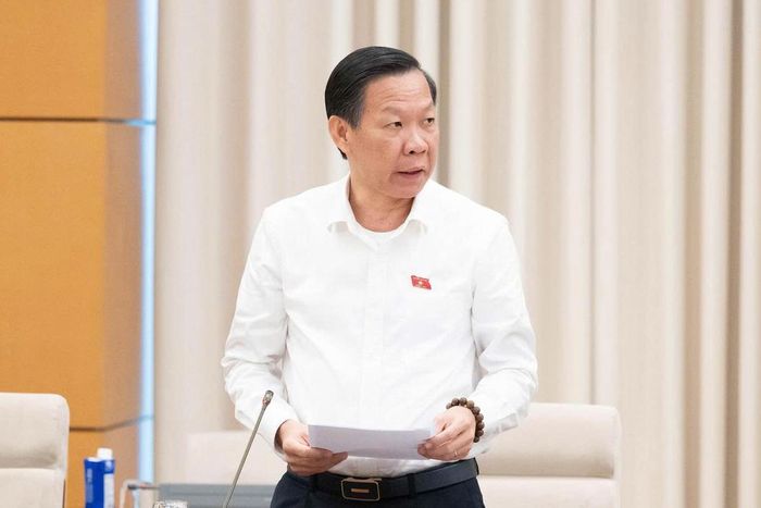 Chủ nhiệm Ủy ban Kinh tế và Tài chính Phan Văn Mãi. Ảnh: Quốc hội