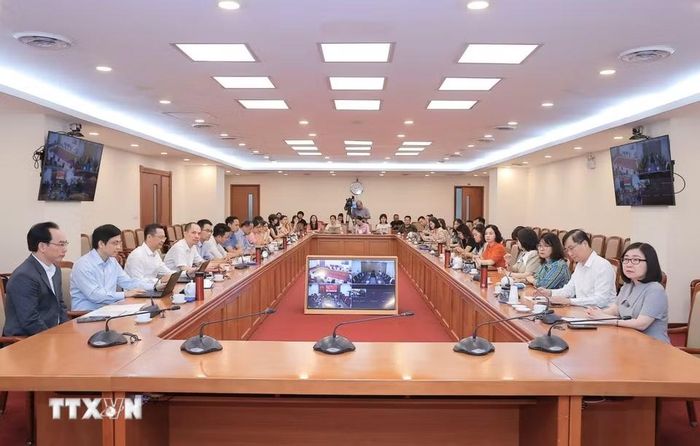 Đại biểu tham dự tọa đàm. (Ảnh: Minh Quyết/TTXVN)