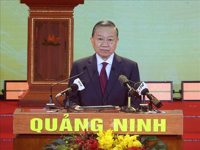 Tổng Bí thư, Chủ tịch nước Tô Lâm phát biểu chỉ đạo. Ảnh: Thống Nhất/TTXVN
