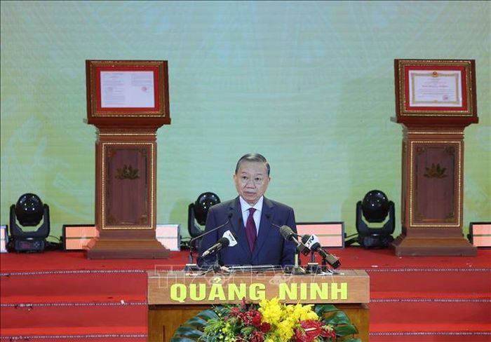 Tổng Bí thư, Chủ tịch nước Tô Lâm phát biểu chỉ đạo. Ảnh: Thống Nhất/TTXVN