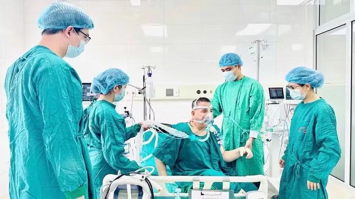 Bệnh nhân hồi phục sau ca ghép thành công.