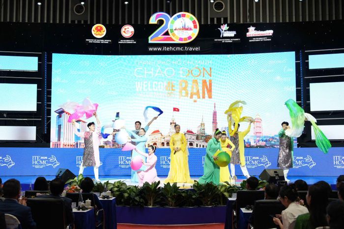 Các hoạt động quảng bá văn hoá, du lịch Việt đang được đẩy mạnh tại Hội chợ Du lịch quốc tế Hồ Chí Minh năm 2026.