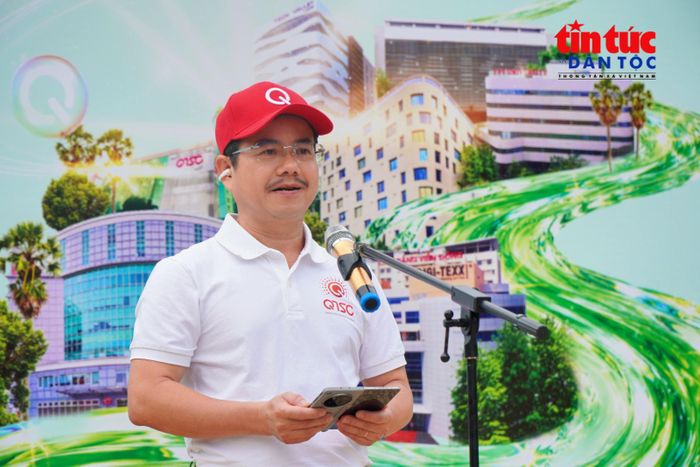 Ông Trần Hữu Dũng, Giám đốc QTSC, phát biểu tại chương trình “Chung tay vì QTSC xanh” năm 2026.