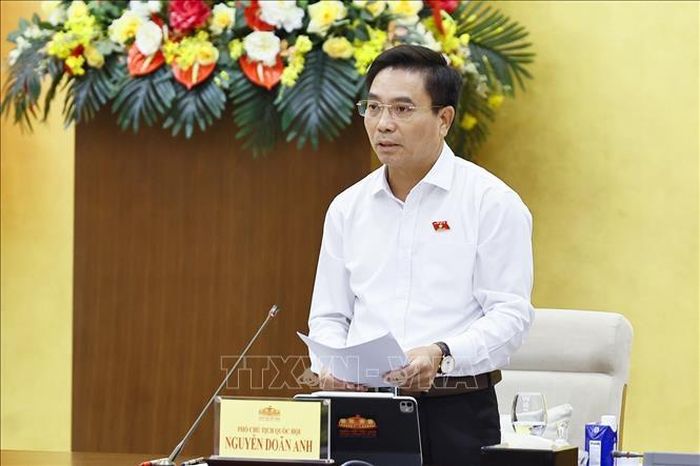 Phó Chủ tịch Quốc hội Nguyễn Doãn Anh phát biểu. Ảnh: Doãn Tấn/TTXVN