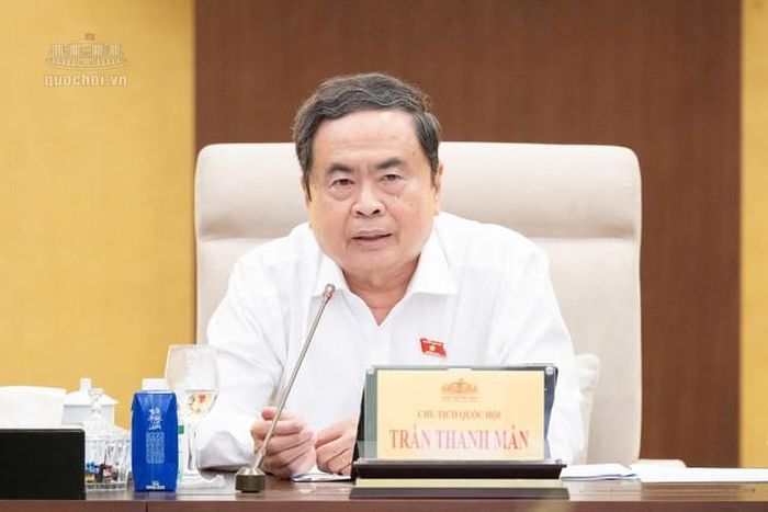 Chủ tịch Quốc hội Trần Thanh Mẫn (Ảnh: Media Quốc hội).