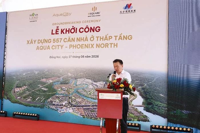 Ông Yang Bin, Phó Tổng Giám đốc NIG, chia sẻ về cam kết của Liên danh NIG – Bsquare trong việc đẩy nhanh tiến độ, bảo bảo an toàn và chất lượng gói thầu.