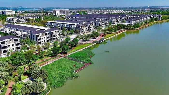 Một góc đô thị Aqua City quy mô 1.000ha đã hoàn thiện và đón cư dân an cư.