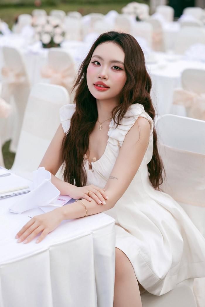 Phương Mỹ Chi đã có những chia sẻ về chuyện tình cảm cũng như gu người yêu của mình. (Ảnh: FBNV)