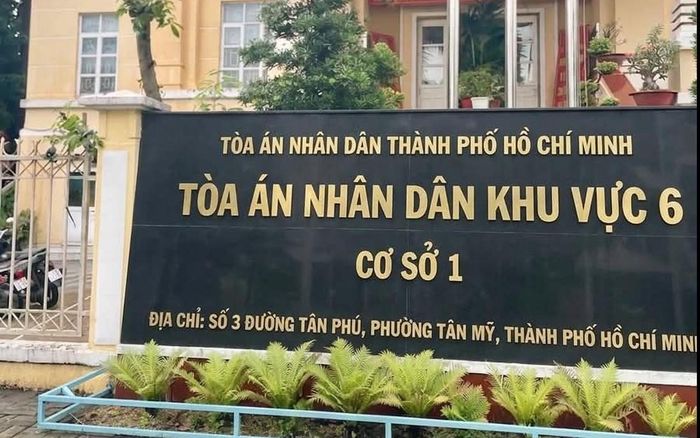 TAND Khu vực 6 TPHCM đã ra bản án sơ thẩm, tuyên nguyên đơn thắng kiện