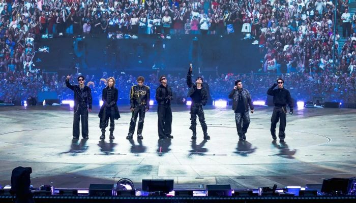 BTS chính thức phá kỷ lục doanh thu tour của nghệ sĩ châu Á với "ARIRANG". Ảnh: BIG HIT MUSIC