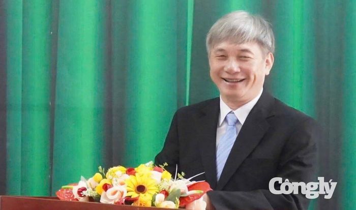 Ông Thái Quang Hải, Chánh án TAND TP Cần Thơ phát biểu tại buổi gặp mặt